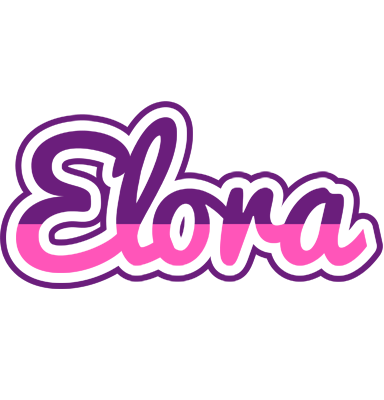 Elora cheerful logo