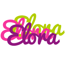 Elora flowers logo