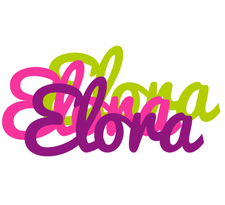 Elora flowers logo