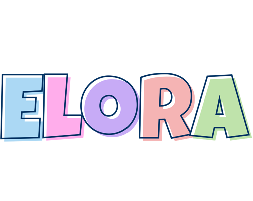 Elora pastel logo