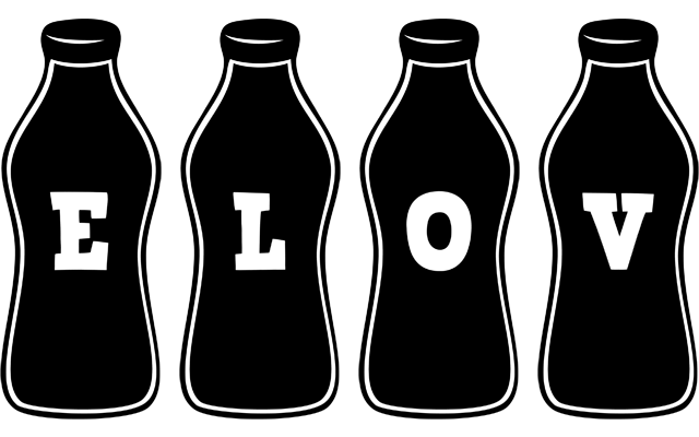 Elov bottle logo