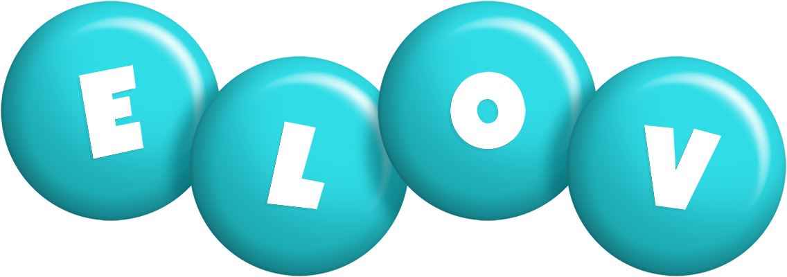 Elov candy-azur logo
