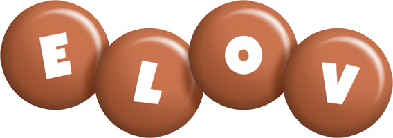Elov candy-brown logo