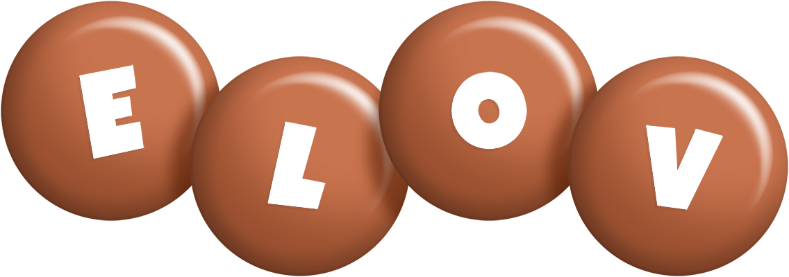 Elov candy-brown logo
