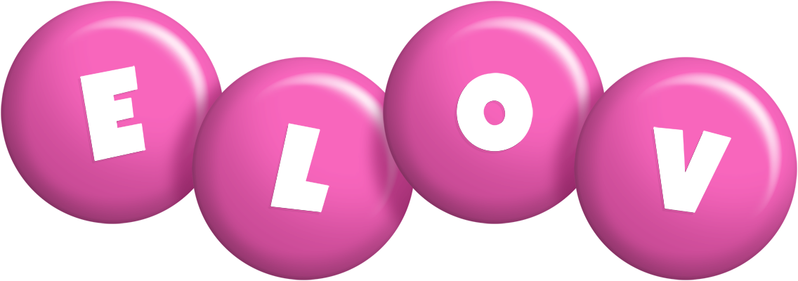 Elov candy-pink logo