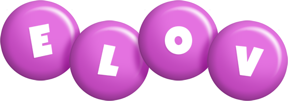Elov candy-purple logo