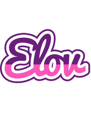 Elov cheerful logo