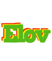 Elov crocodile logo