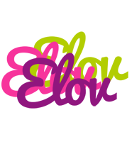 Elov flowers logo