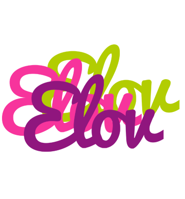 Elov flowers logo
