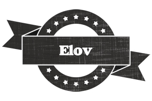 Elov grunge logo
