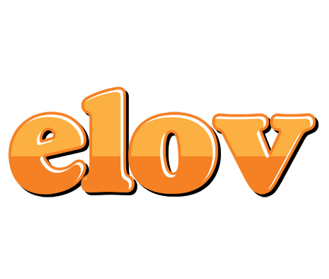 Elov orange logo
