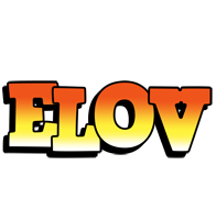 Elov sunset logo