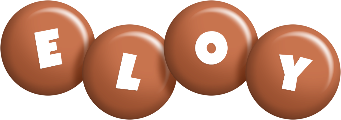 Eloy candy-brown logo