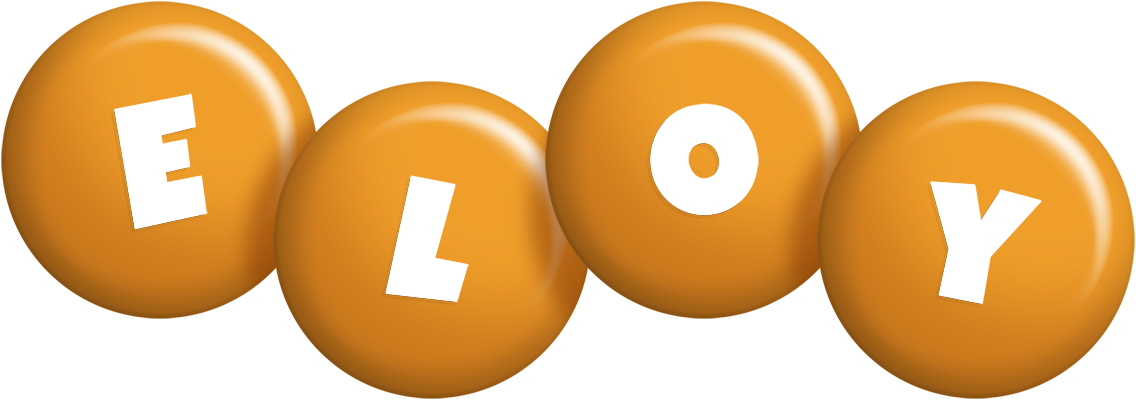 Eloy candy-orange logo