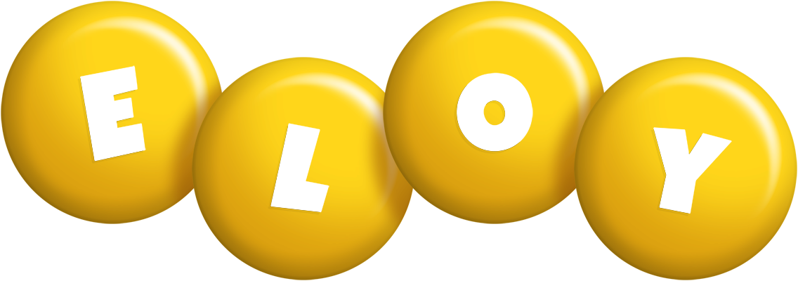 Eloy candy-yellow logo