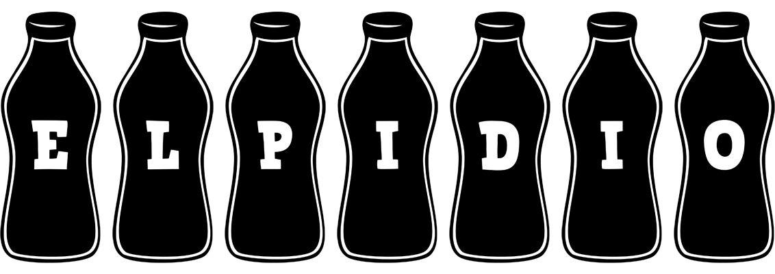 Elpidio bottle logo