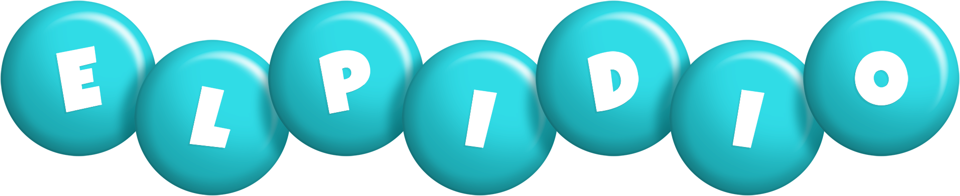 Elpidio candy-azur logo