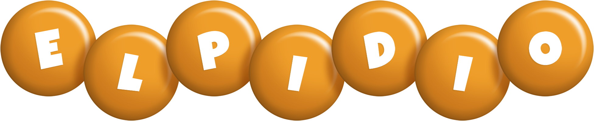 Elpidio candy-orange logo