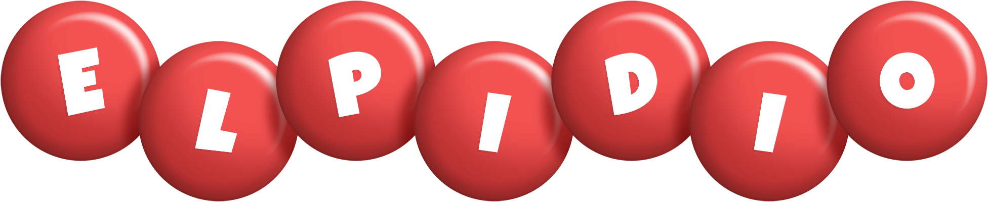 Elpidio candy-red logo