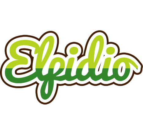 Elpidio golfing logo