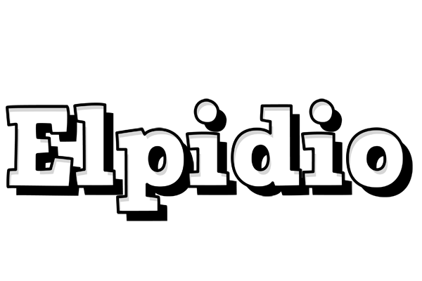 Elpidio snowing logo