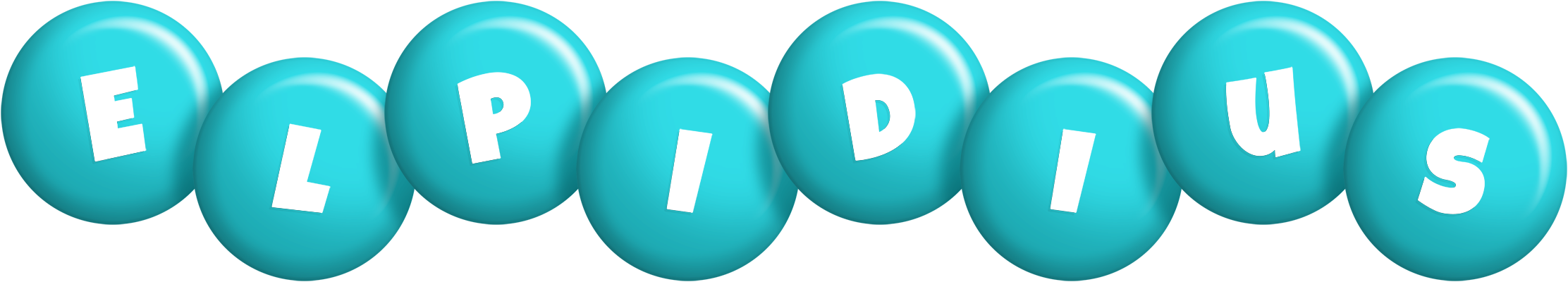 Elpidius candy-azur logo