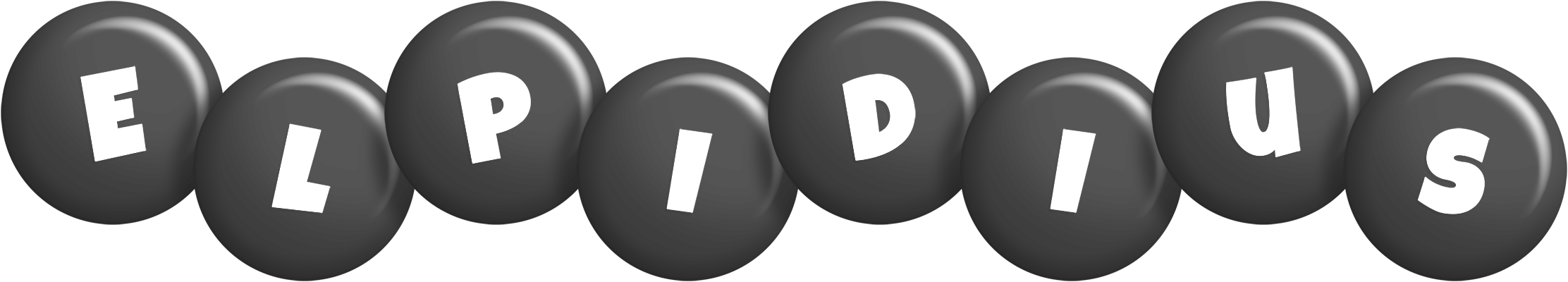 Elpidius candy-black logo