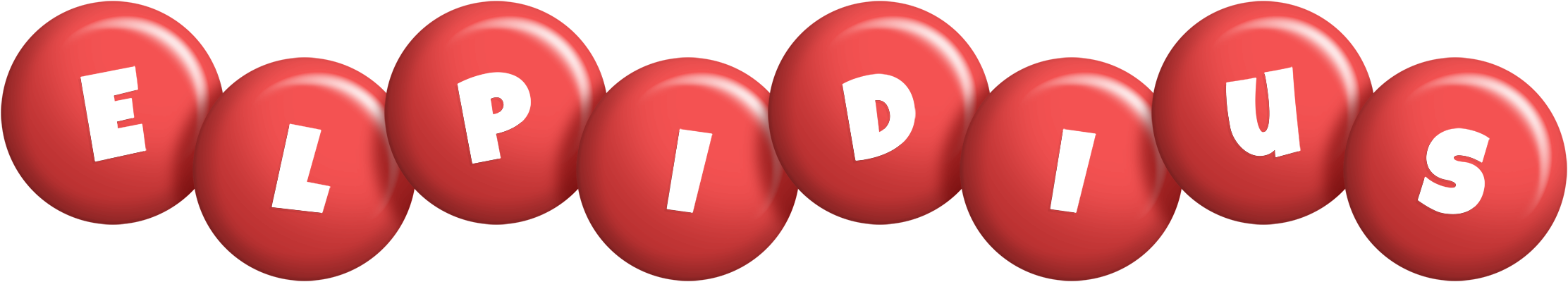 Elpidius candy-red logo