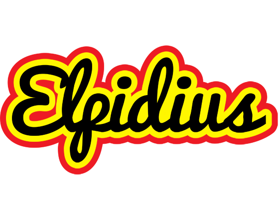 Elpidius flaming logo