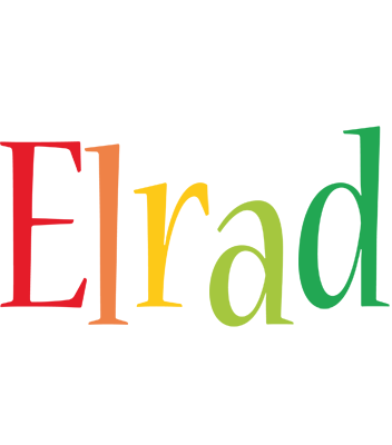 Elrad birthday logo