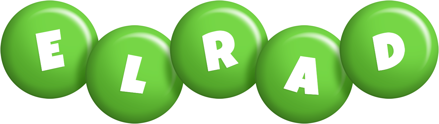 Elrad candy-green logo