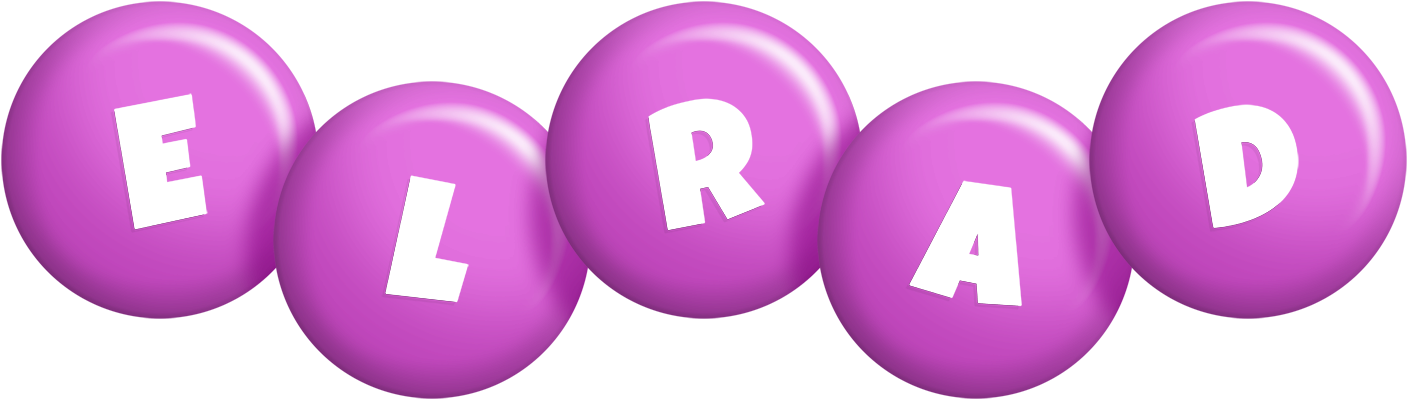Elrad candy-purple logo