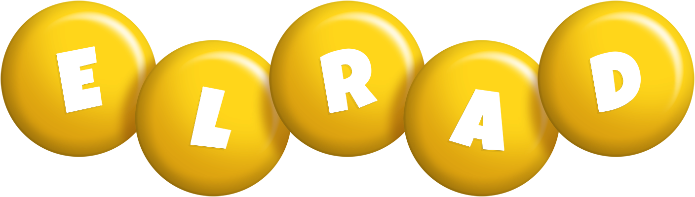 Elrad candy-yellow logo