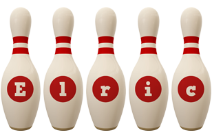 Elric bowling-pin logo