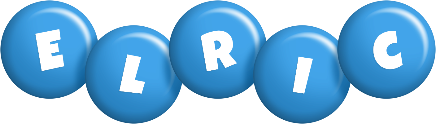 Elric candy-blue logo