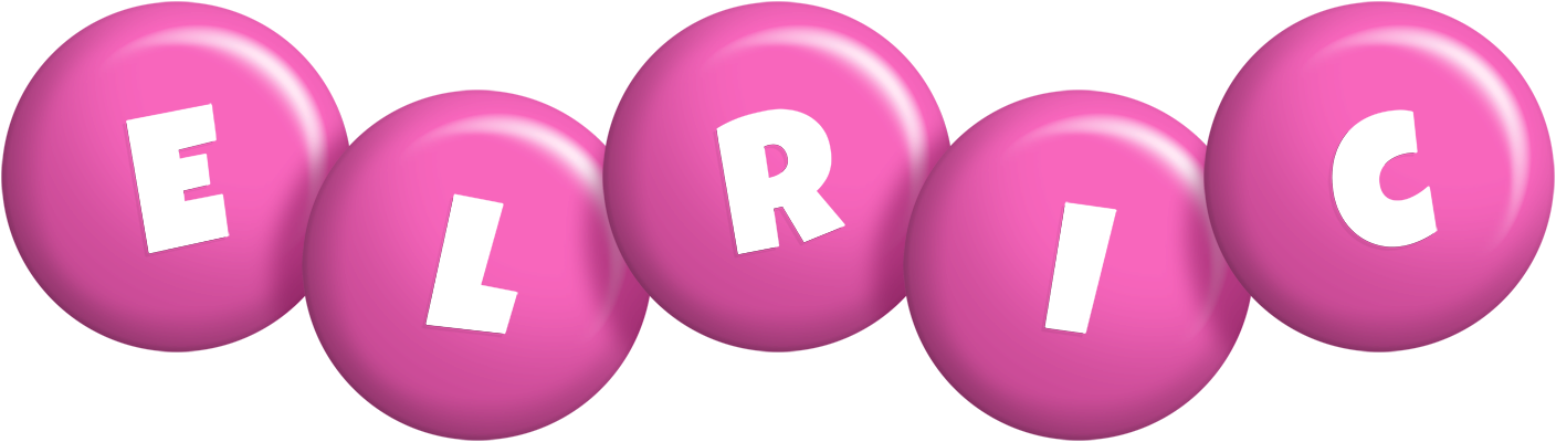 Elric candy-pink logo