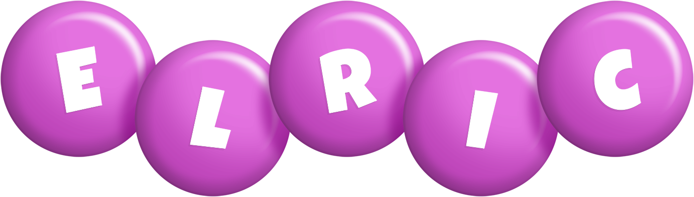 Elric candy-purple logo