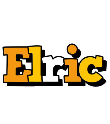 Elric cartoon logo