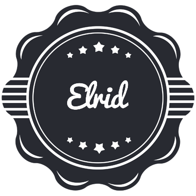 Elrid badge logo