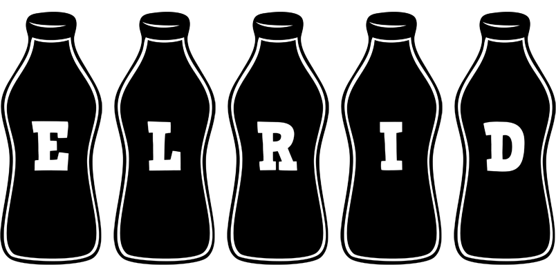 Elrid bottle logo