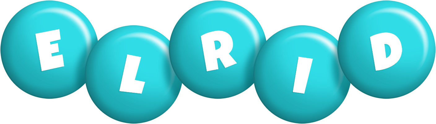 Elrid candy-azur logo