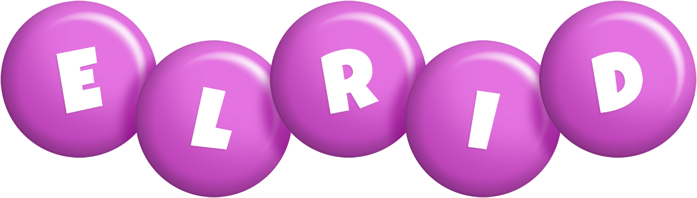 Elrid candy-purple logo