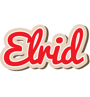 Elrid chocolate logo