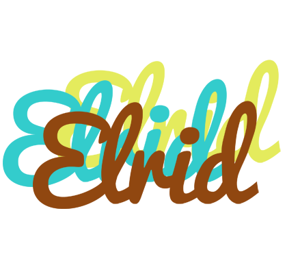 Elrid cupcake logo