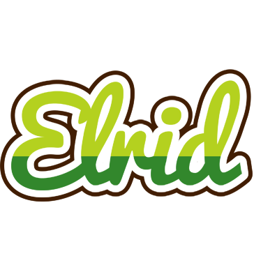 Elrid golfing logo
