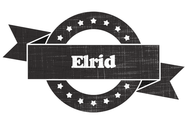 Elrid grunge logo