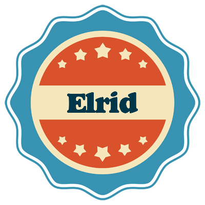 Elrid labels logo