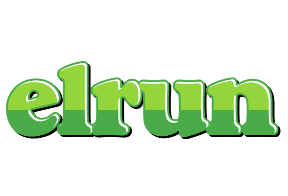 Elrun apple logo