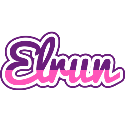 Elrun cheerful logo